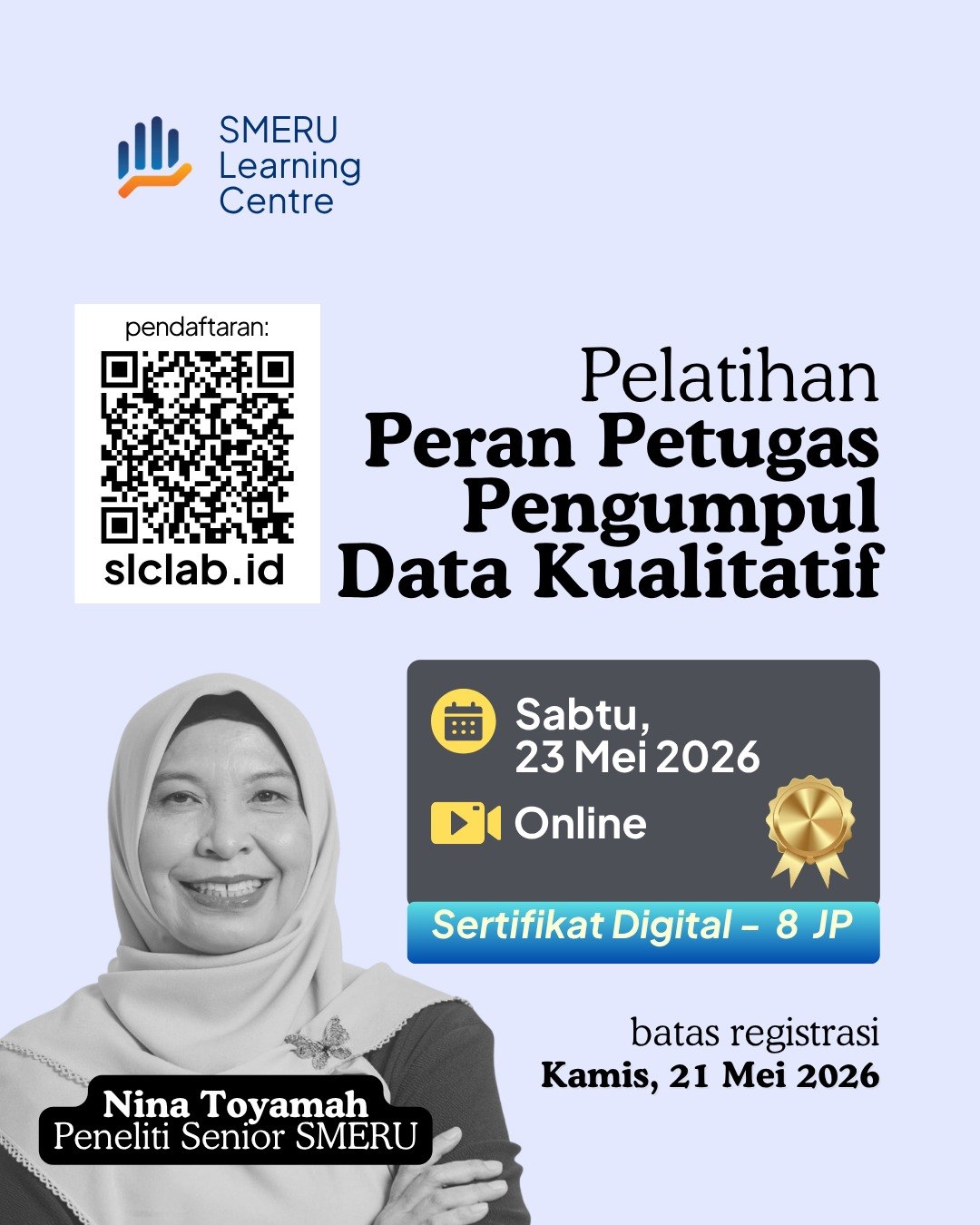 Peran Petugas Pengumpul Data Kualitatif (23 Mei 2026)